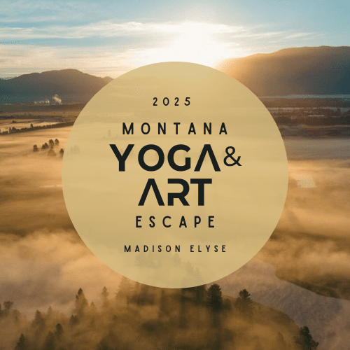 montana yoga art square